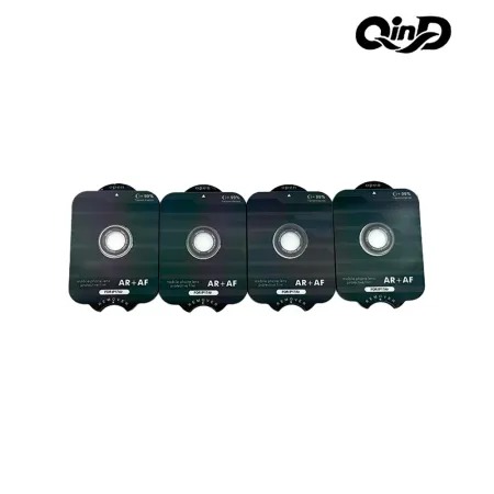 QinD Apple 蘋果 iPhone Air 鷹眼鏡頭保護貼(AR+AF)(齒輪) 定位貼膜◉80D030